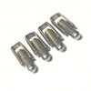 Golden metal silver black hairgrip stainless steel, gold and silver