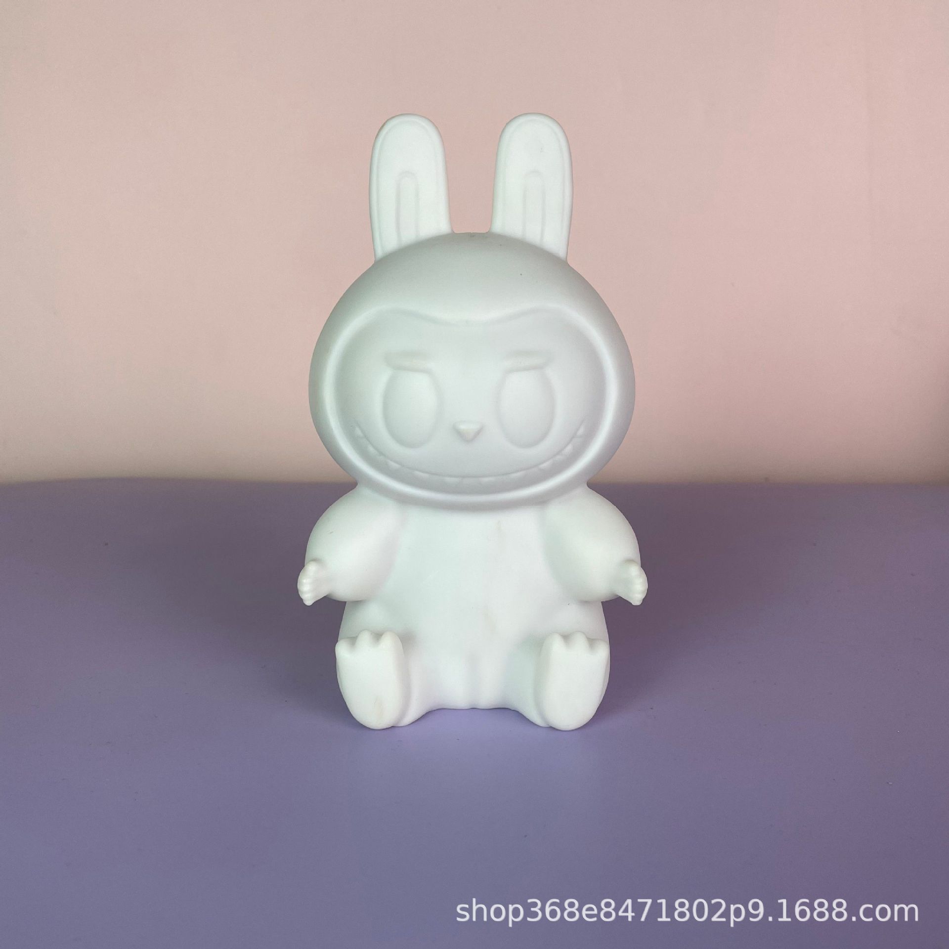 흰색 배아 라 천 18cm-구멍 있음