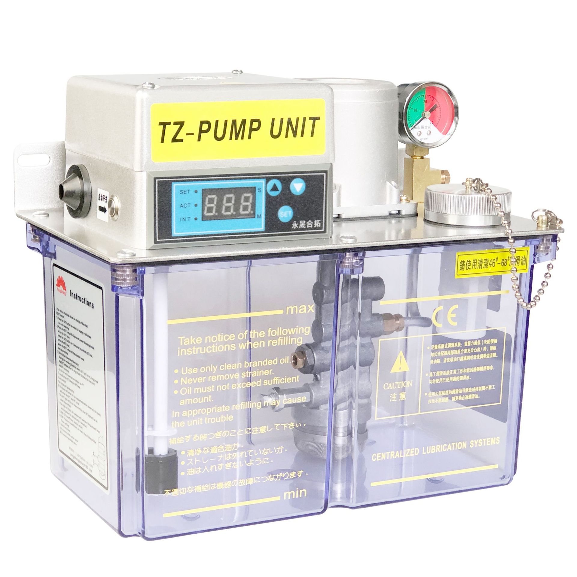 4升机床全自动润滑泵.稀油泵.220伏河谷CNC中心注油器.电动注油机