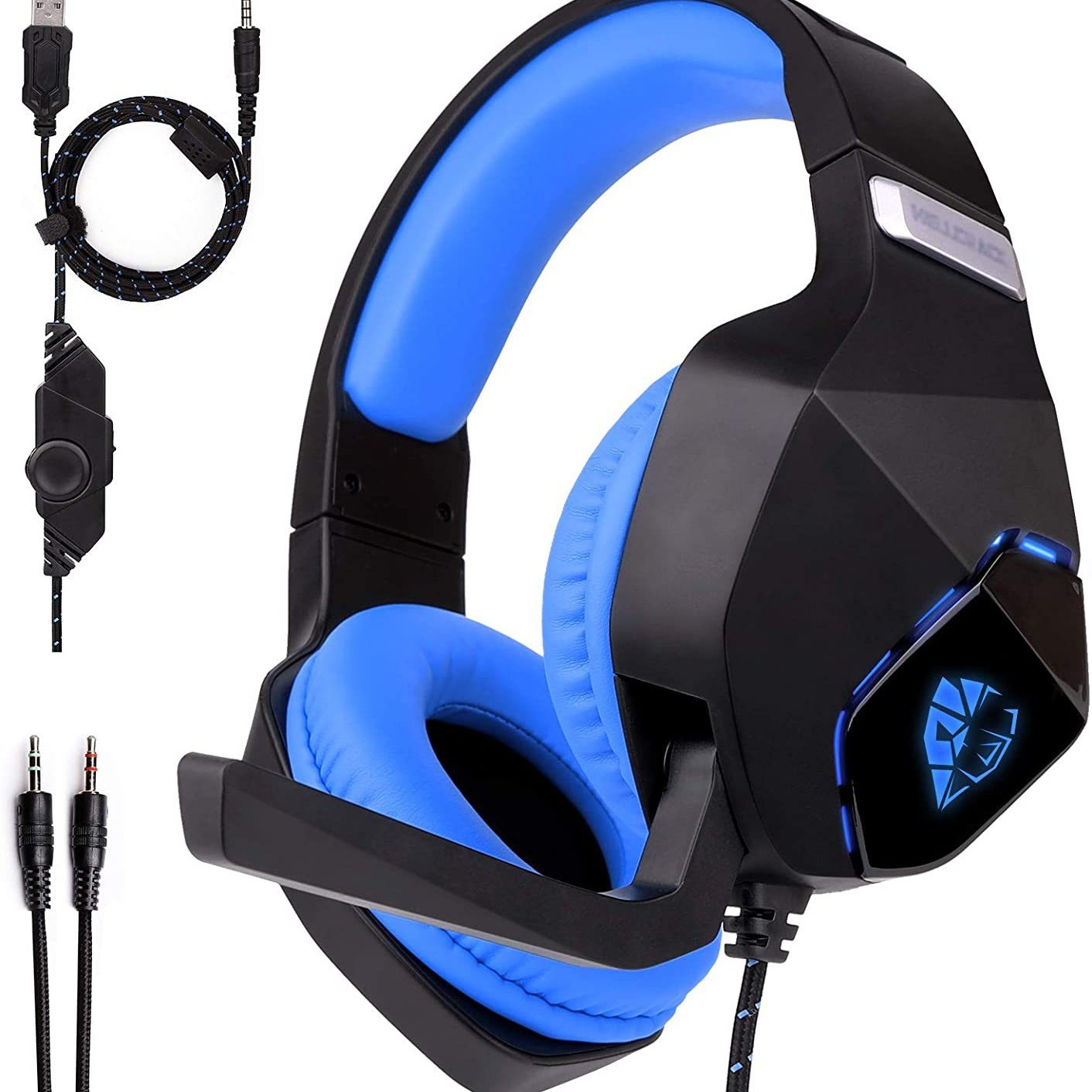 Auriculares exclusivos transfronterizos Auriculares para juegos de deportes electrónicos Auriculares con cable PS4PS5 Auriculares para computadora móvil con micrófono
