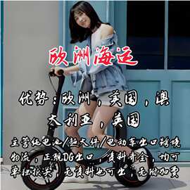 欧洲海派 纯电池 正规DG出口 均可单独报关无资料也可出 无附加费