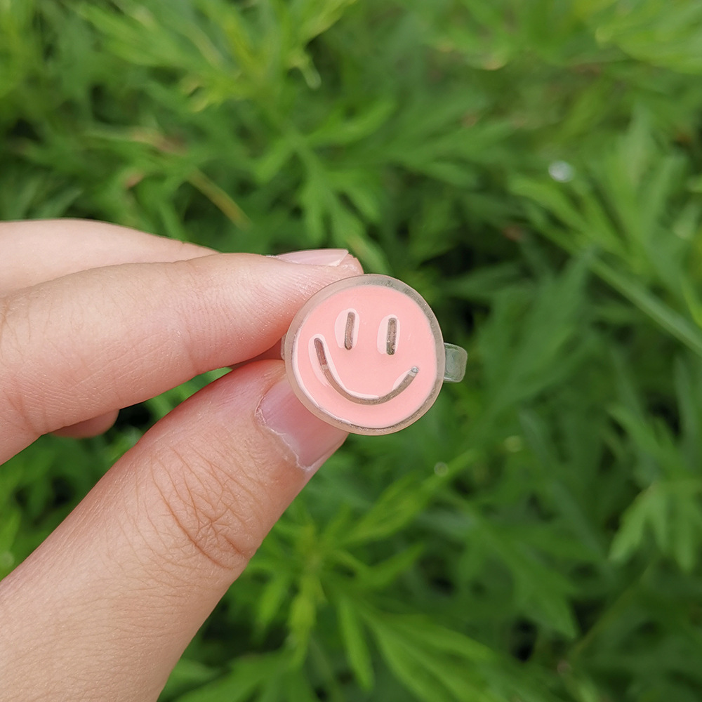 wholesale jewelry candy shape macaron color ring Nihaojewelry