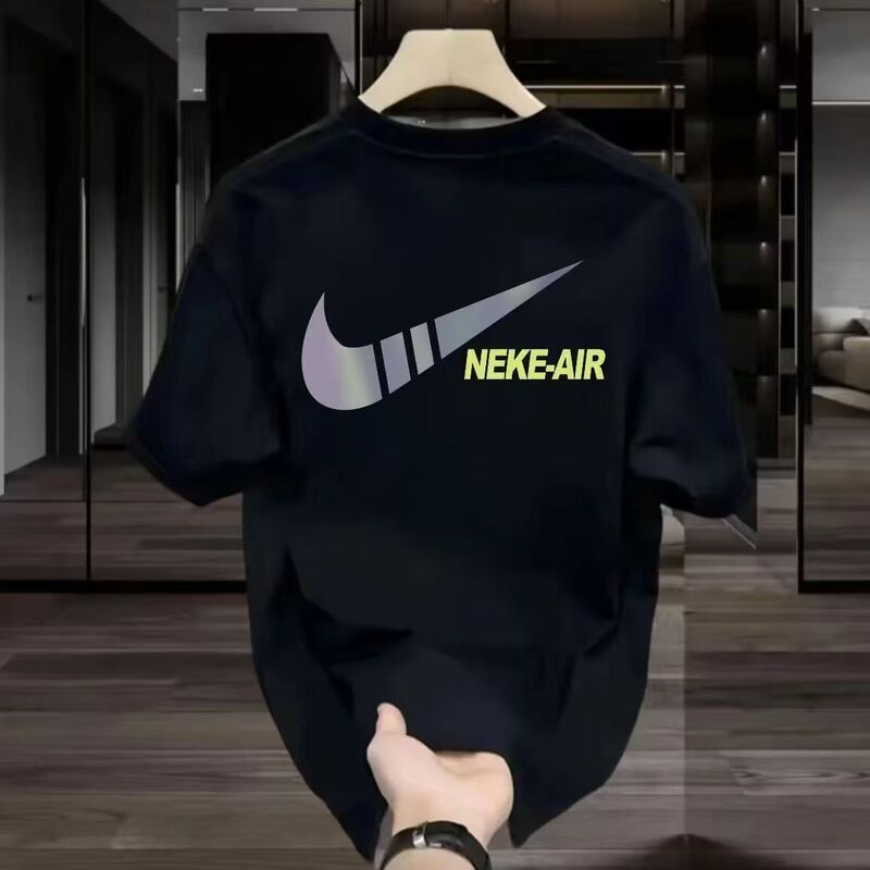 Heavy cotton fashion brand short sleeve T-shirt men's summer new fashion ins loose Joker round neck top wholesale Heavy cotton fashion brand short sleeve T-shirt men's summer new fashion ins loose Joker round neck top wholesale
