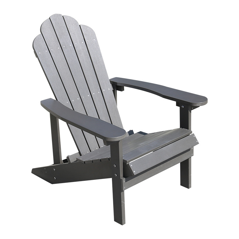 Cama de madera de plástico gris