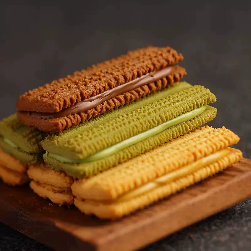Cookie Snack Fariz 70 g, assorted 5 flavors, 6 sticks per pack