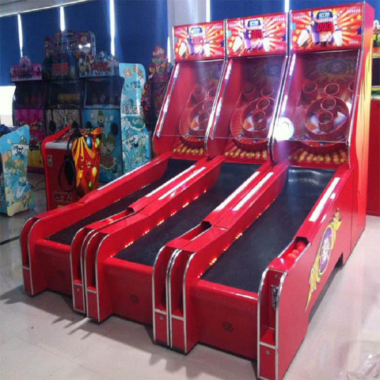 Playground indoor juegos para niños instalaciones de entretenimiento gran equipo de ciudad de juegos de videojuegos máquina de juego de bolos