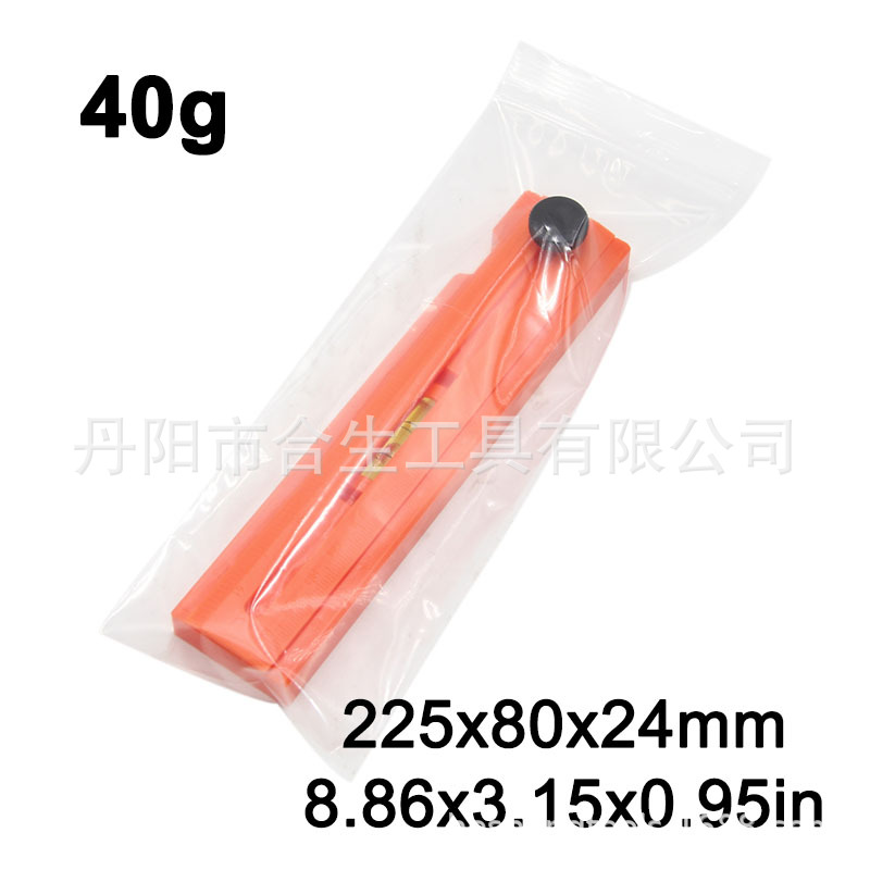 Regla de posicionamiento de carpintería con burbuja horizontal precisa multiángulo giratorio fácil de naranja regla de ángulo multifuncional