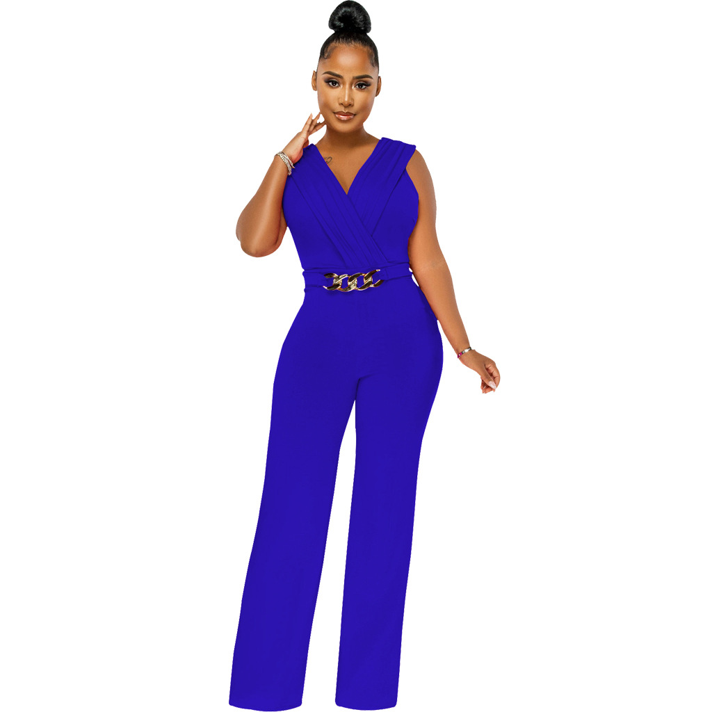 Women's Casual Daily Bodysuits Casual Streetwear Geometric Full Length Jumpsuits display picture 20