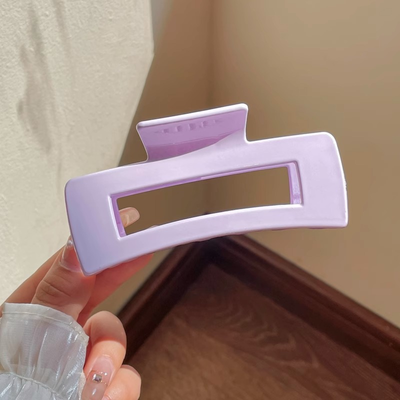 Clip de cabello refinado coreano para mujeres de alto nivel agarrar clips de cabello de tamaño grande detrás de la cabeza de cabello de tiburón clip de cabello lote de cabello