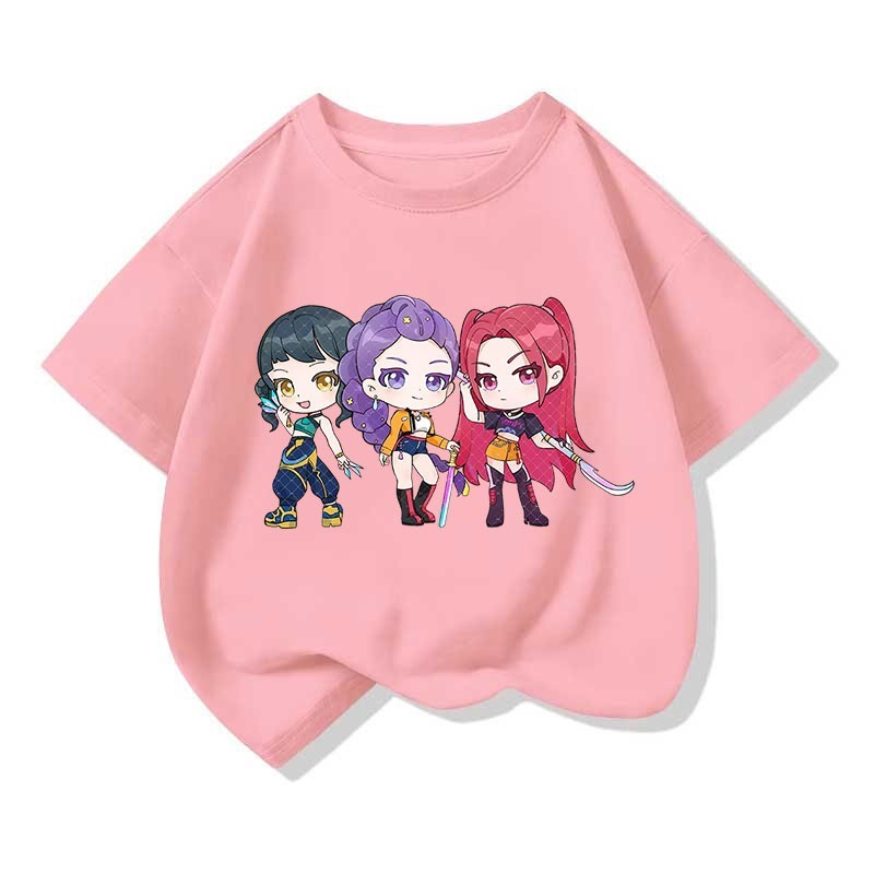 NASA联名Skpop猎魔女团baby宝宝贝比男童女童休闲纯棉t恤半袖衫夏|undefined