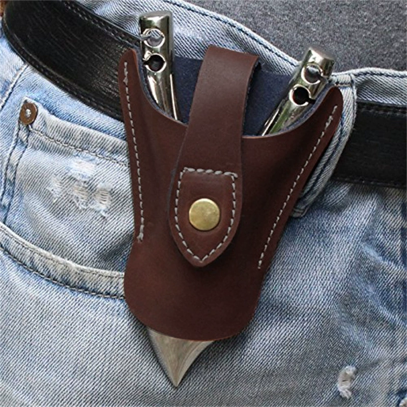 Трансграничная креативная Сумка Для Рогатки Спортивная тактическая уличная подвесная поясная Сумка Для Рогатки кожаный чехол для рогатки сумка для хранения рогатки