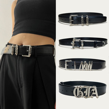 经典克罗针扣皮带男士滚轮镂空常青款藤蔓女士腰带明星同款情侣款