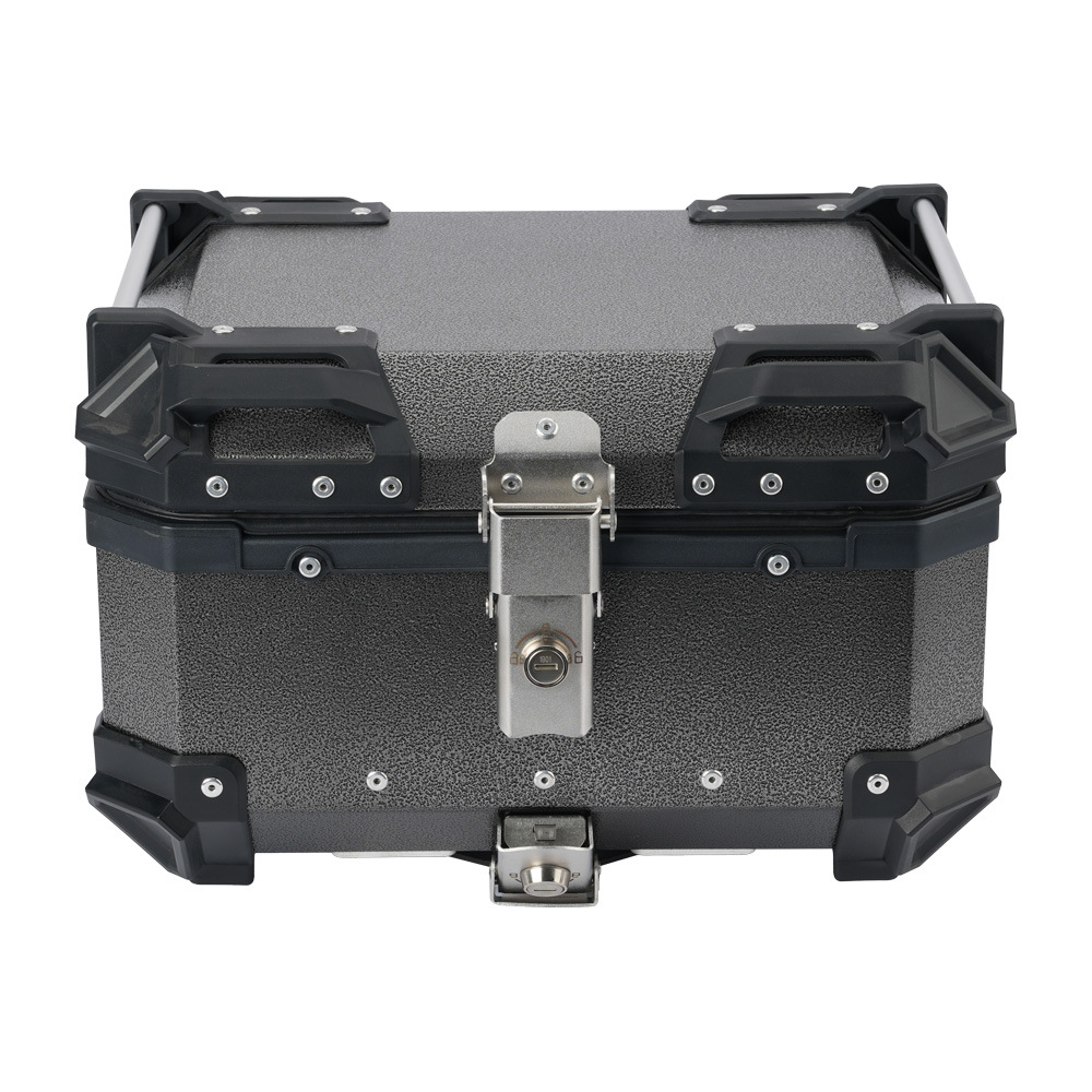 Electric Motorcycle Aluminum Alloy Rear Trunk 25L Capacity Neutral Waterproof Quick Release Electric Scooter Tail Box