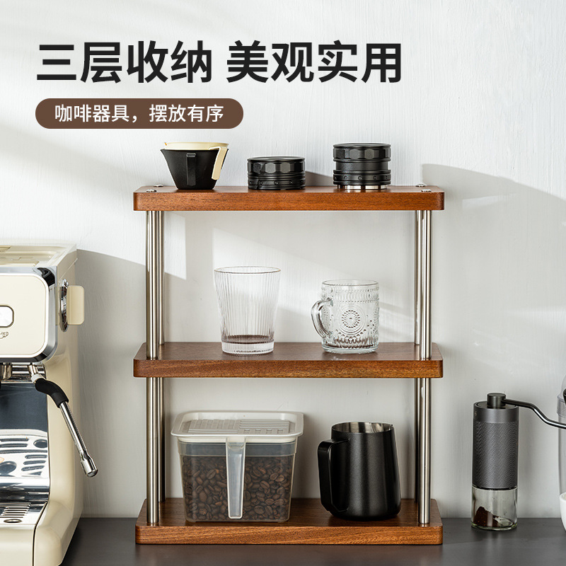 솔리드 우드 컵 랙 스토리지 랙 워터 바 테이블 탑 워터 컵 티 컵 홀더 커피 컵 머그잔 데스크탑 스토리지 캐비닛 빈티지