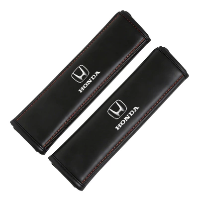 Strangulation Soft Anti-Abrasion Clothing Universal – Seat belt shoulder pad - double-line-shoulder-pads-honda
