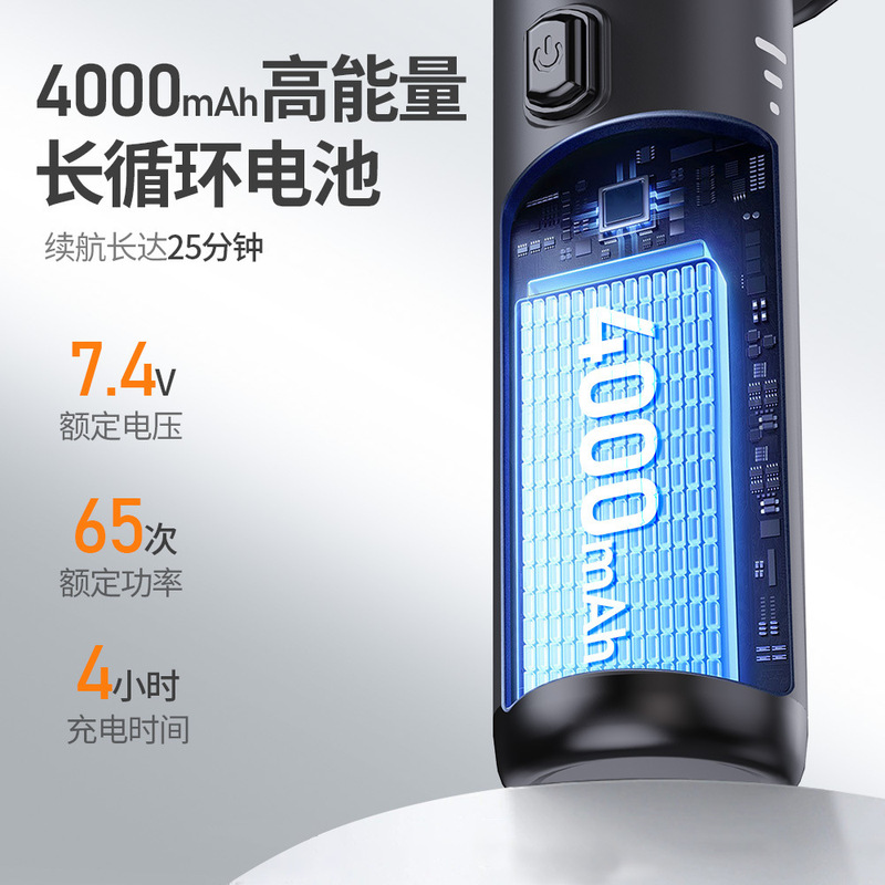 20kpa车载吸尘器车用无线充电汽车家用大吸力功率小型手持迷你车|undefined