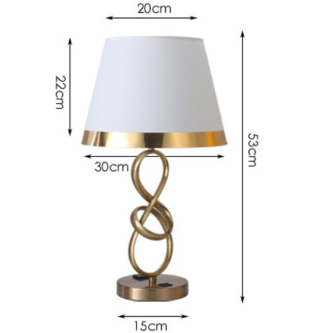 Modern reading for bed for hotel for desktop, creative table lamp