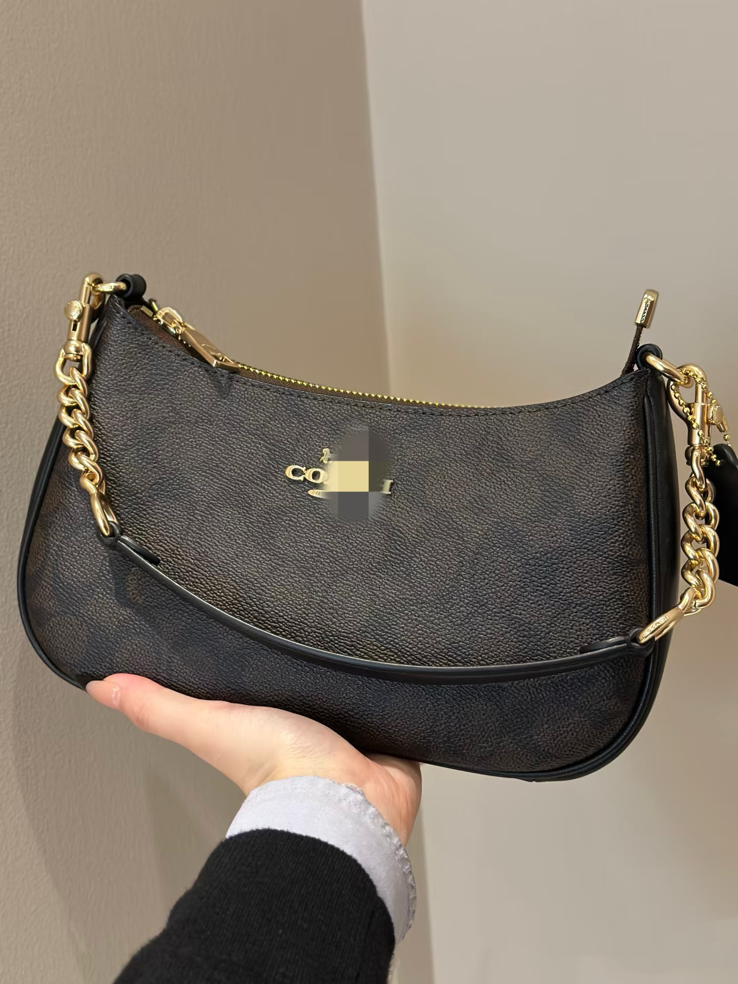 Kou Jia C casa de alta calidad nuevo clásico viejo bolso de axila bolso diagonal de un solo hombro bolso de mahjong nuevo bolso