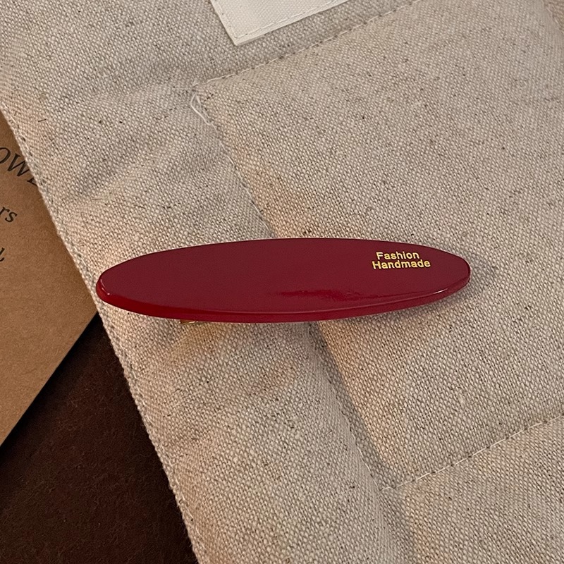 Anchor Clip de cabello de arco de sangrado para mujeres Otoño Invierno Clip lateral Frente Frente Clip BBB Clip de cabello de alta calidad