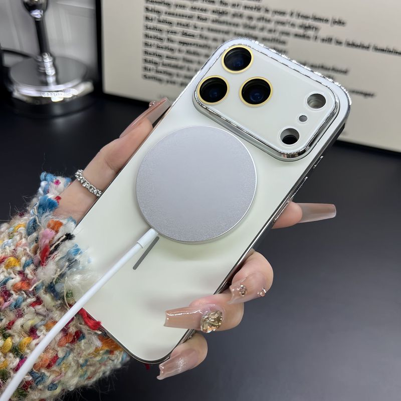 苹果17promax大视窗磁吸手机壳iPhone16原机色15护镜全包14保护套|undefined