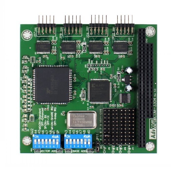 ICOM-3304 PC104总线串口卡 厂家销售4路RS-232串口卡 串口卡批发