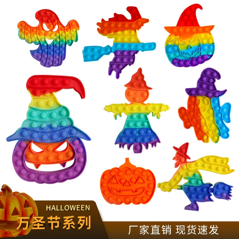 Silicone interactive Christmas toy, halloween, Birthday gift