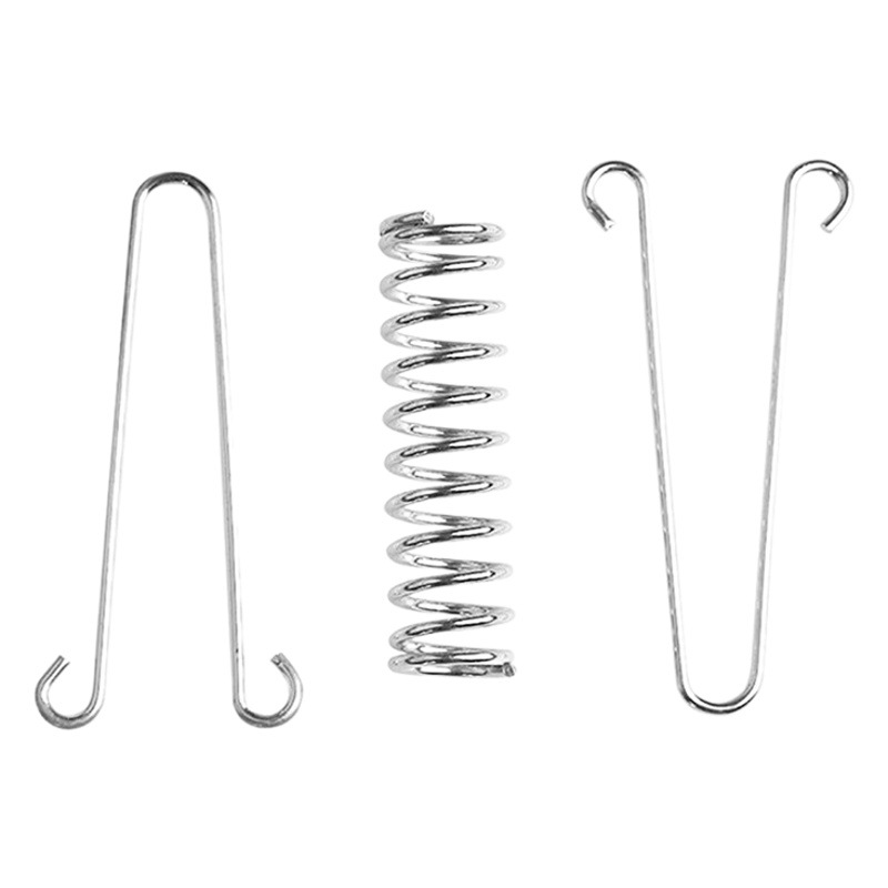 Outdoor tent spring wind rope buckle multi-use camping high-strength stainless steel rope buckle awning fixing buckle spring hook buckle