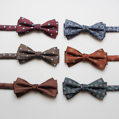 New bow tie for wedding, new men's business formal wear, British fashion bow tie, bow tie European and American style wholesale