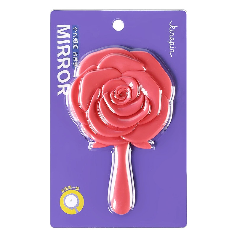 Handheld small cute mirror for students