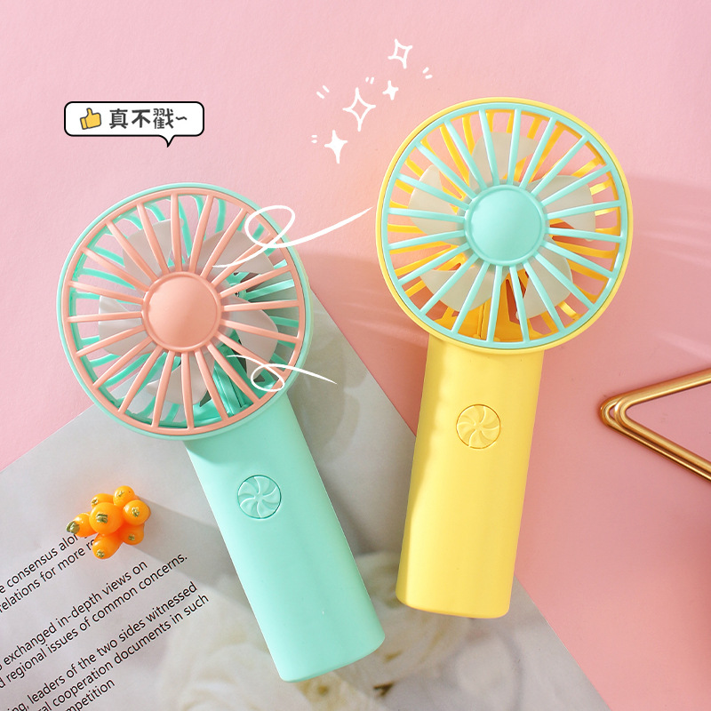 New Charging USB Mini Fan, Student Portable Mini Handheld Fan, Small Desktop and Desktop Electric Fan for Foreign Trade