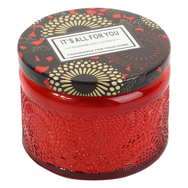 Hogar creativo hecho a mano cera de soja aceite esencial aromaterapia vela regalo femenino Navidad atmósfera fragancia decoración al por mayor