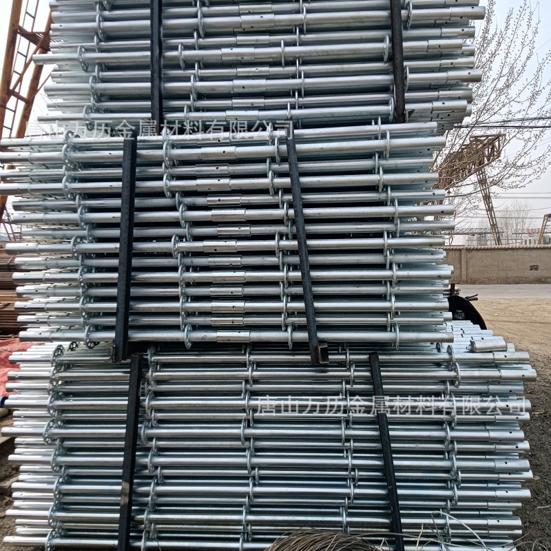 加工Q235镀锌盘扣脚手架厂家现货供应镀锌圆盘式脚手架现货直发