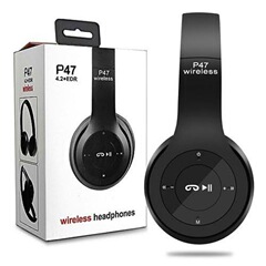 P47 クロスボーダースポット P47 ヘッドマウント Bluetooth ヘッドセットステレオワイヤレスゲーミングヘッドセット折りたたみ卸売
