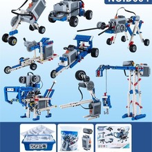 编程机器人套装科教积木9686电子电动机械齿轮组拼装教材玩具男孩