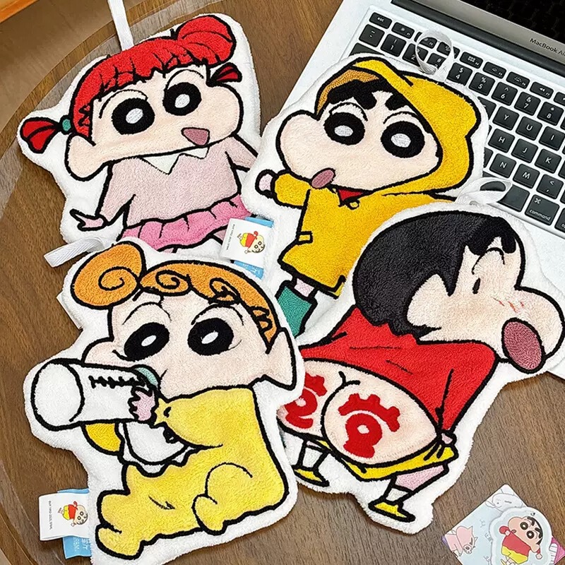 Cute Crayon Shin-Chan Hand Towel Hanging Super Absorbent Quick-Drying Towel Bathroom Thickeneded Handkerchief Kitchen Cute Crayon Shin-Chan Hand Towel Hanging Super Absorbent Quick-Drying Towel Bathroom Thickeneded Handkerchief Kitchen