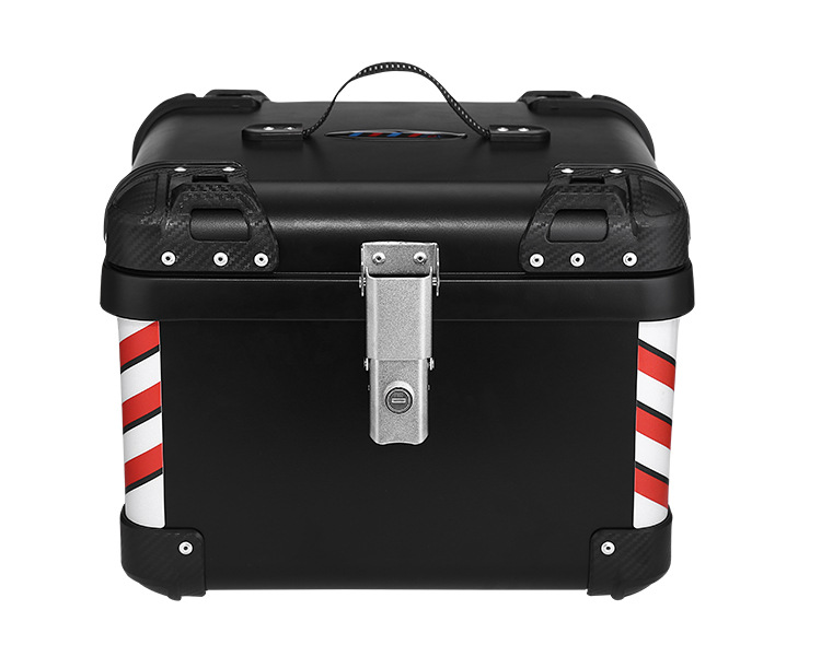 Motorcycle trunk large capacity trunk scooter electric car trunk large universal non-aluminum alloy tail box