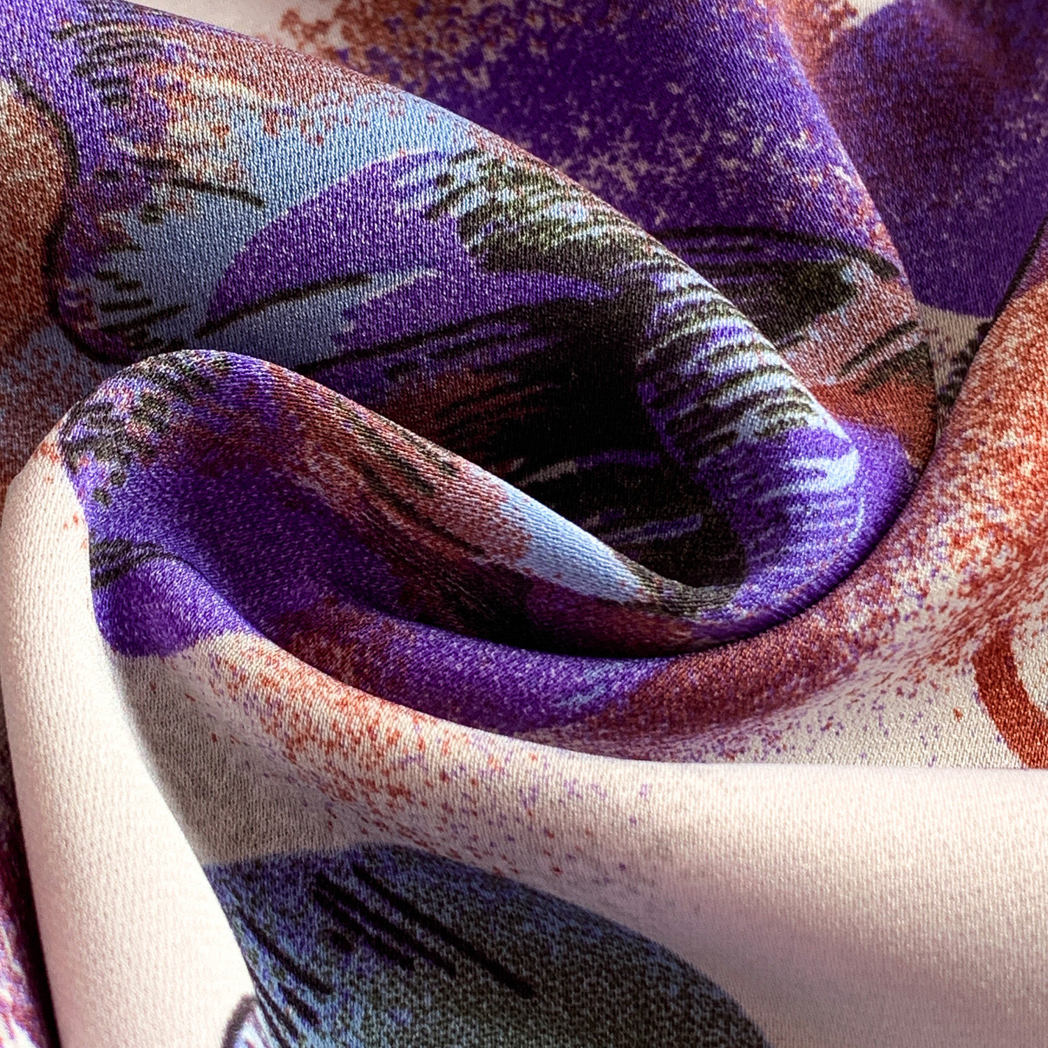 Women's Oil Painting Style Floral Print Sundress Square Neck Maxi Dress Slimming Waist Cinching Summer Design For Vacations_ecoleips.com