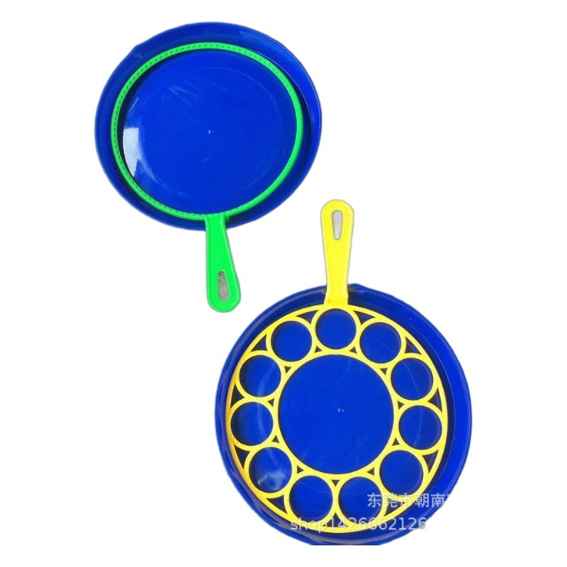 Diversión creativa transfronteriza de los niños burbuja Mostrar actividad círculo grande burbuja placa al aire libre juego enorme burbuja herramientas al por mayor