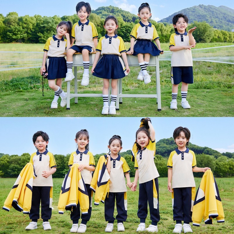 小学生制服夏スーツ4点セット幼稚園服夏春秋服3点セット子供春服|undefined