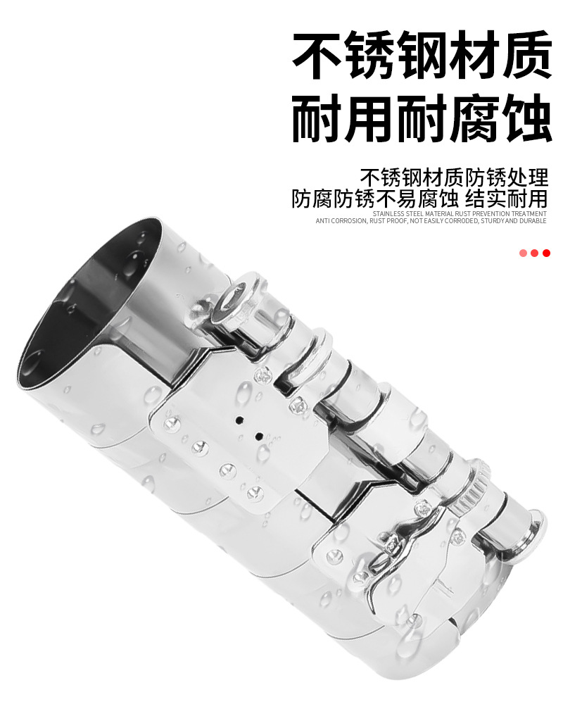Stainless steel piston ring installation tool, diesel engine motorcycle assembly pliers, car engine single and double cylinder compressor