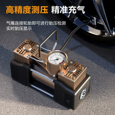 Dual-Cylinder-Like 12V High-Power Car: Hava nasosu