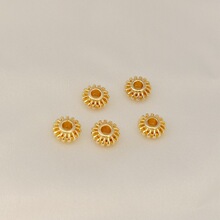 14K����ɫ�X݆�w����3*7mm��Ƭ���鴮��������ֹ�DIY�Ʒ