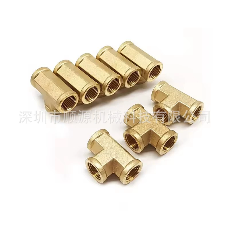 2 минуты цельномедный квадрат внутренняя проволока тройник 1/4 цельномедный квадрат внутренний зуб тройник пневматический инструмент воздушный насос медная тройник