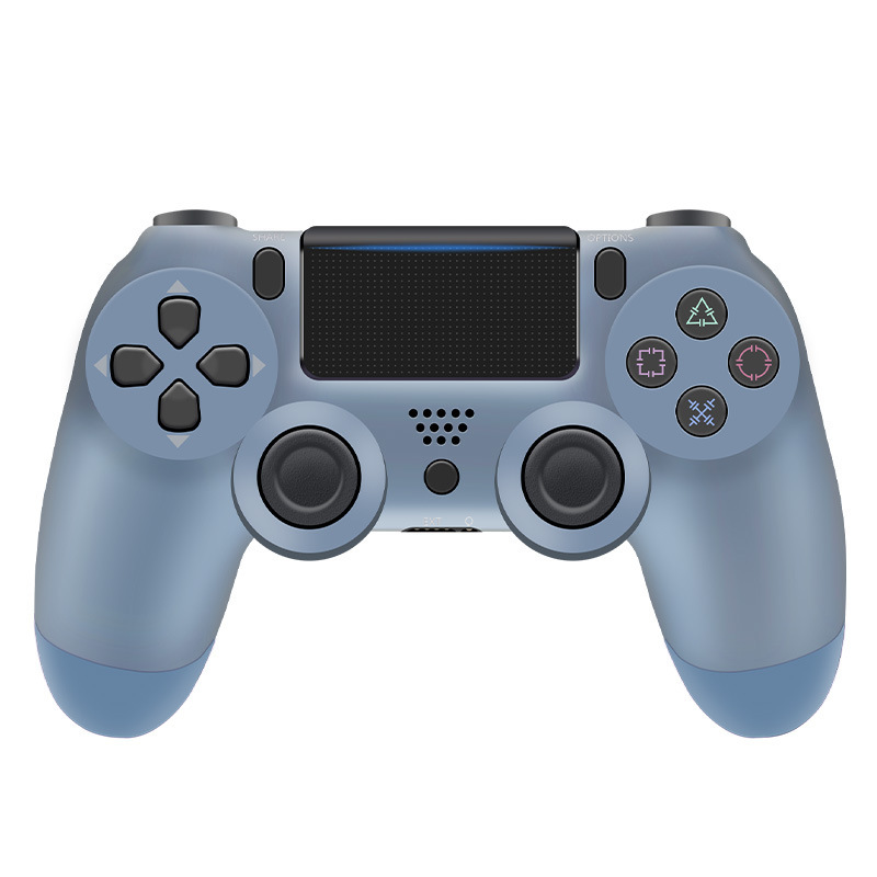 Control inalámbrico Bluetooth para juegos P4 con vibración de doble motor y simulación de seis ejes