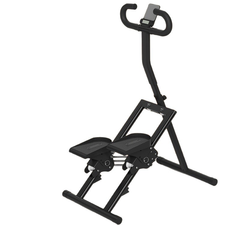 Máquina de ejercicios aeróbicos para el hogar, escaladora, stepper, máquina de subir escaleras, pequeña, de calidad de exportación, cuidadosamente seleccionada, con pasamanos.