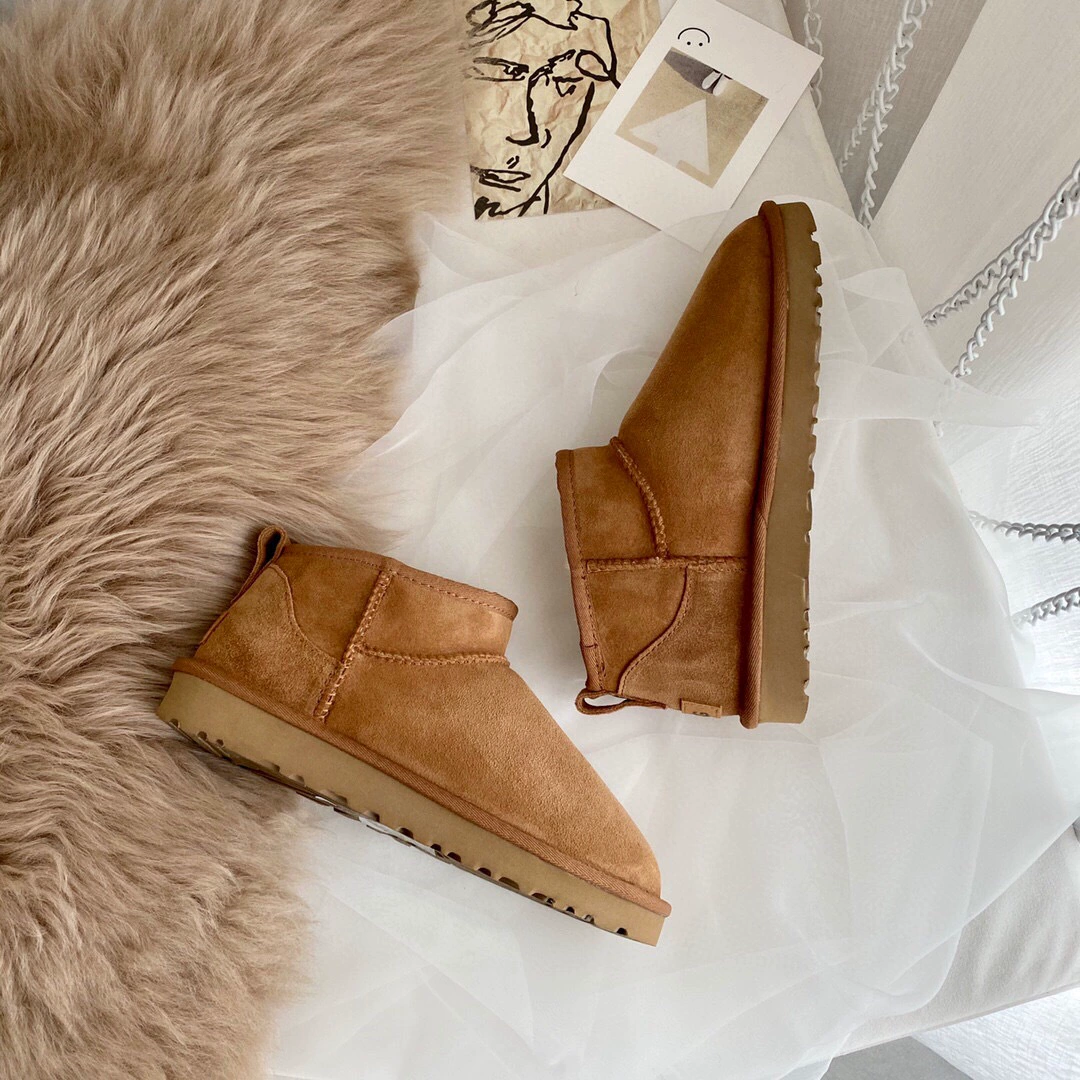 Новые австралийские сапоги XLLАUGG женские ботинки мини короткие ботинки женские i ugg i студенческие хлопчатобумажные сапоги лёгкие