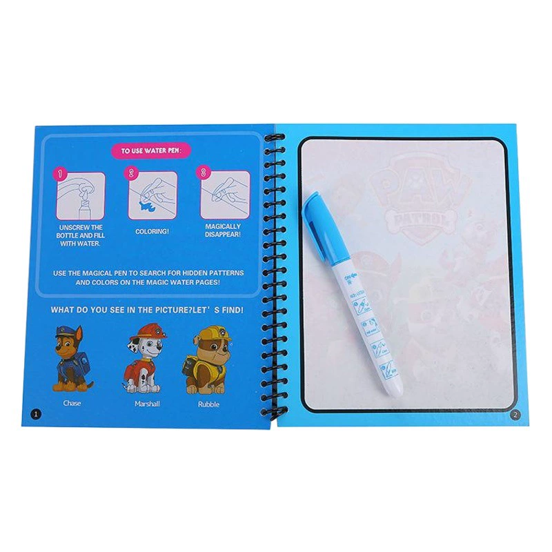 Детская Волшебная книга для рисования водой, креативная детская головоломка, картина водой, книга с граффити, повторное использование волшебной книги для рисования водой