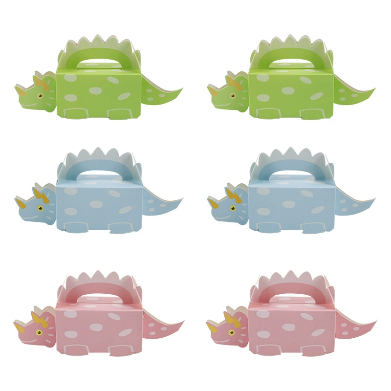Европейский новый ящик для животных Творческий Коробка Конфет динозавр коробка конфет Baby Полнолуние Подарочная коробка оптом