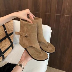 【梵芙娜】内増4cm復古風ローマサンダル