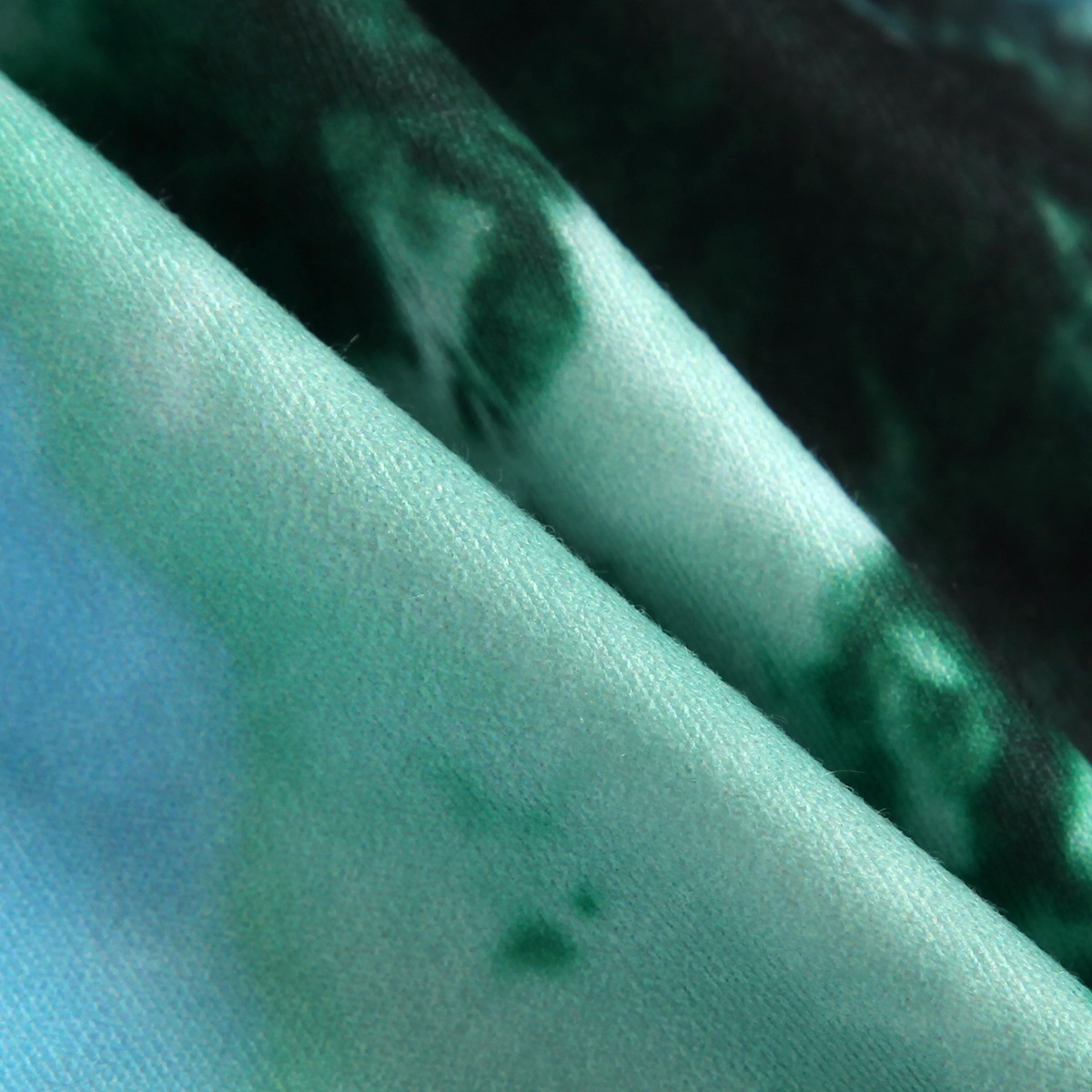 Kinder Tie-dye Rundhals Kurzarm Oberteil Und Rippshorts Set_voghion.com